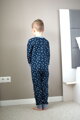 Overal Hlboký oceán šedomodré prúžky