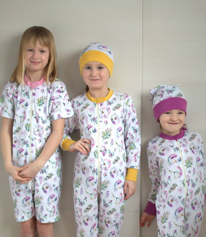 Čiapka na spanie Horalka žltý lem