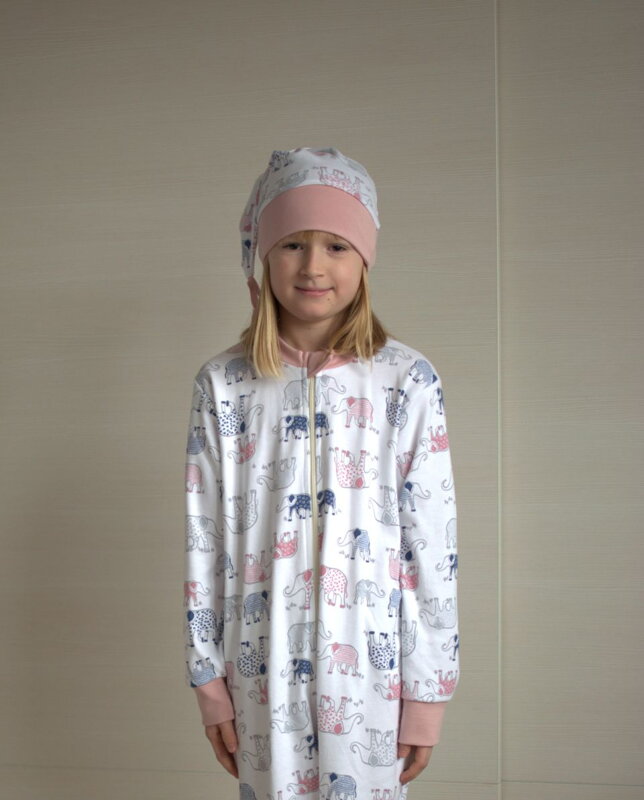 Čiapka na spanie Slonice z Orientu