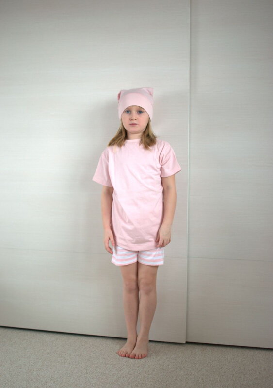 Pyžamo krátke Perlové prúžky